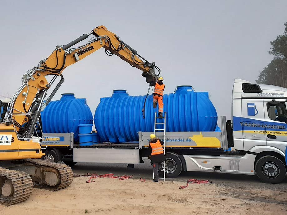 Regenwassertanks Industrie