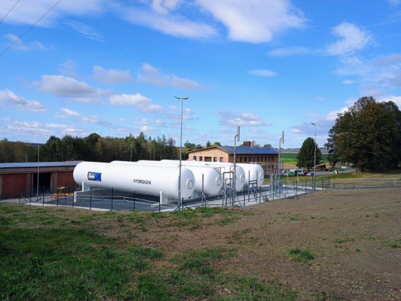 Wasserstofftank Hochdruck – 60 bar, Temperaturbeständig, EN13445 Zulassung