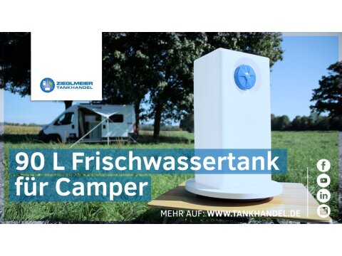 Frischwassertank Wohnmobil 90 Liter Caravan Camper