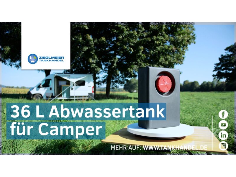 Abwassertank Wohnmobil 36 Liter Caravan Camper