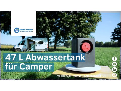 Abwassertank Wohnmobil 47 Liter Caravan Camper