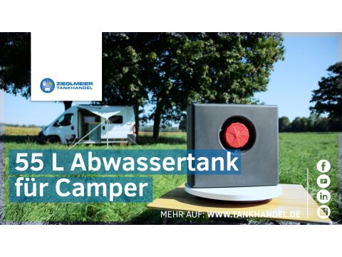 Abwassertank Wohnmobil 55 Liter Caravan Camper