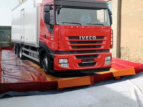 Auffangwanne XXL Mobiler Waschplatz 9000x3000x300mm