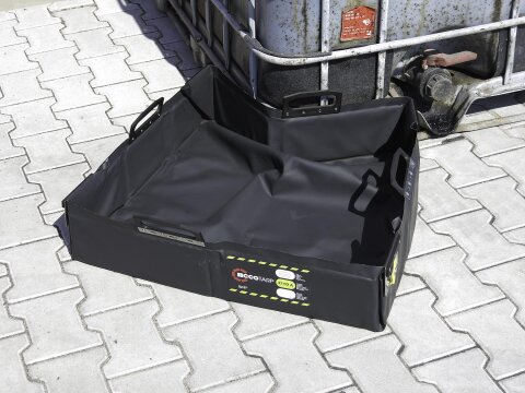 Antistatische Faltwanne aus PVC – Faltbare Auffangwanne 25 – 1.600 Liter