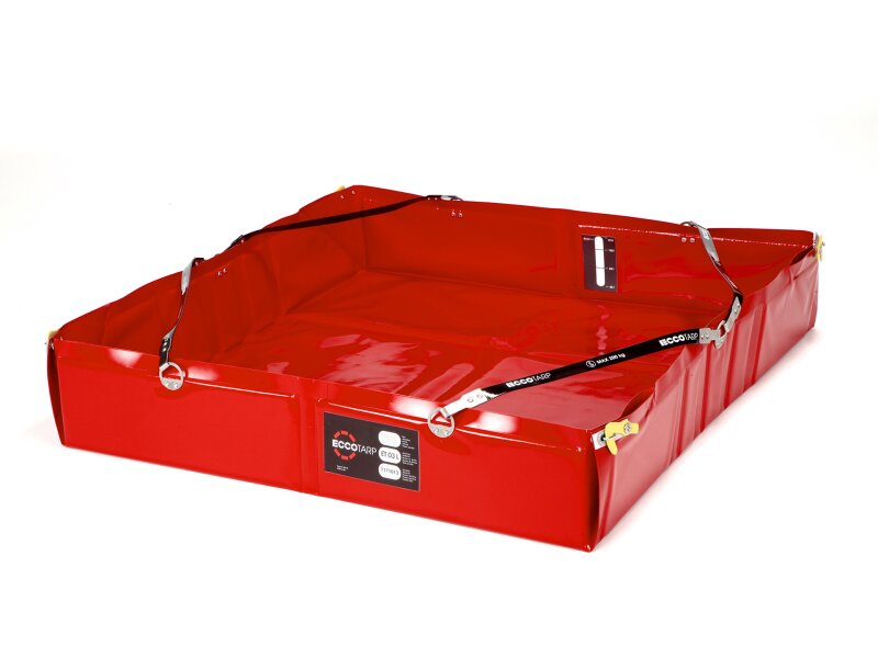 Faltbare Auffangwannen aus PVC – von 25 bis 900 Liter