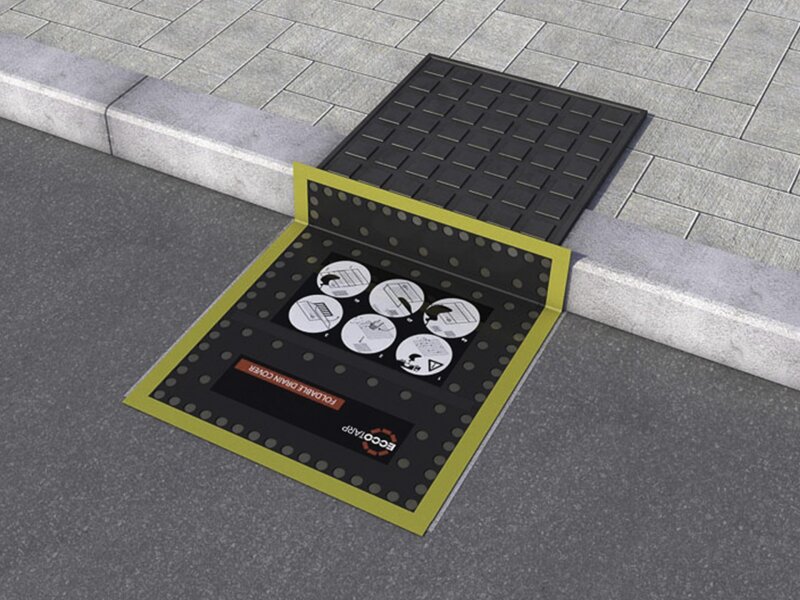 Kanalabdeckung Gully – Schnellabdichtung SET 3 Stk. MDC 02