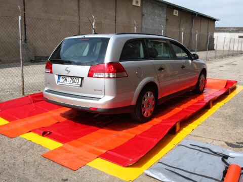 Großflächige faltbare Auffangwanne LARGE aus...