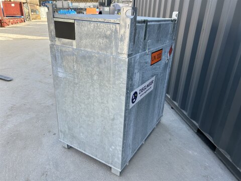 Mobile Tankstelle Diesel 1000 l – doppelwandig...