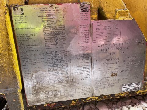 Tankcontainer 20ft 20.000l Edelstahl – gebraucht...