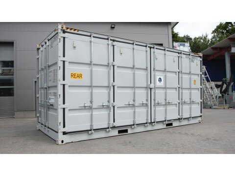 SafetyTainer XLplus 20 Gefahrstoffcontainer High Cube mit SideDoor