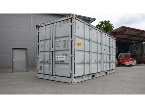SafetyTainer XLplus 20 Gefahrstoffcontainer High Cube mit SideDoor
