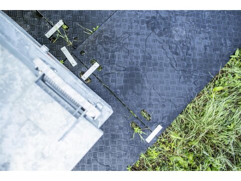 Überfahrplatten Kunststoff 20 t – 240 × 120 cm, schwer belastbar