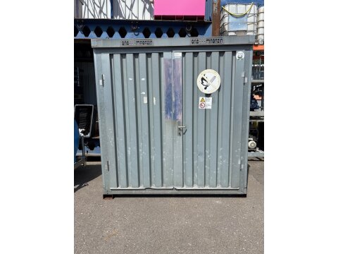 Gasflaschendepot SÄBU  | verzinkt | 2000 x 1070 x...