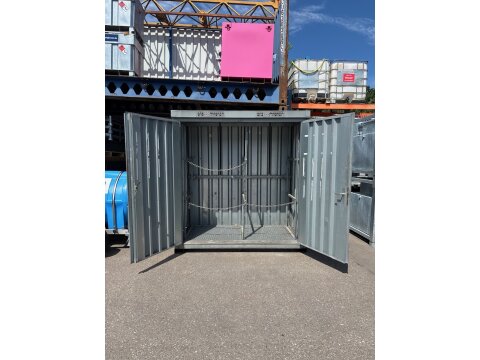 Gasflaschendepot SÄBU  | verzinkt | 2000 x 1070 x...