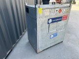 Mobile Tankstelle Benzin 1000 l – doppelwandig verzinkt, 230 V Pumpe 45 l/min gebraucht