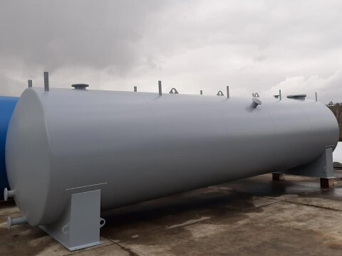 Stahltank einwandig oberirdisch 25.000 Liter