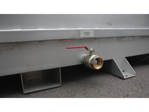 Mobiler Öl- & Koaleszenzabscheider aus Edelstahl – NS 10 / 2,5 m³ mit integriertem Schlammfang zur Miete