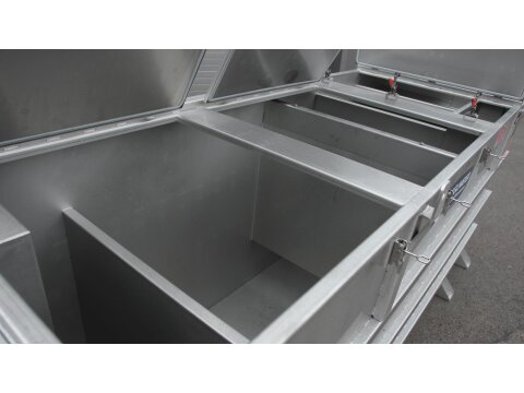 Mobiler Öl- & Koaleszenzabscheider aus Edelstahl – NS 10 / 2,5 m³ mit integriertem Schlammfang zur Miete