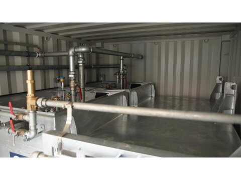 FuelTainer 6000 Liter – Mobile Benzintankstelle mit AwSV & IBC Zulassung – 15ft Containertankstelle für Diesel & HvO