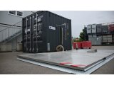 FuelTainer 3000 Liter Tankstellencontainer und Diesel Abfüllplatz – mobile Tankstelle – Baustellentank mit Dieselpumpe 70 l/min – AwSV
