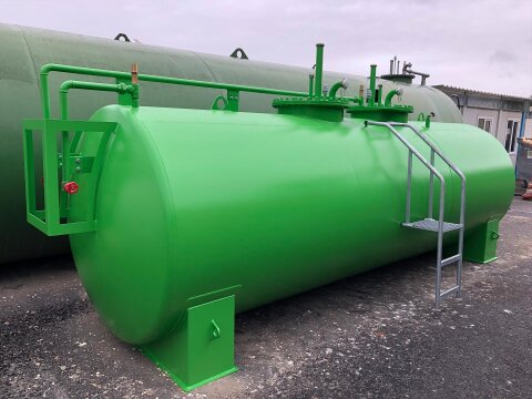 Stahltank doppelwandig oberirdisch 13.000 Liter