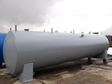 Stahltank doppelwandig oberirdisch 16.000 Liter