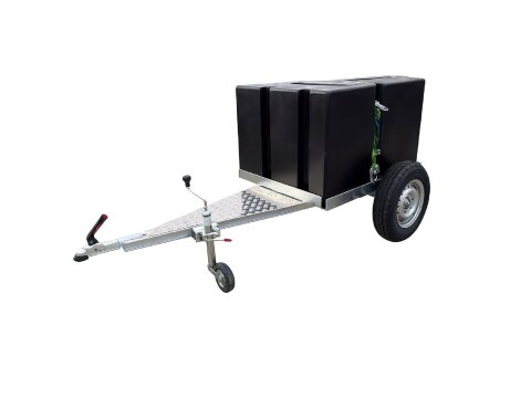 Weidefass Anhänger 800 l – Ungebremster Wassertankanhänger