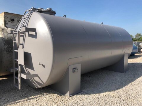 Stahltank doppelwandig oberirdisch 25.000 Liter