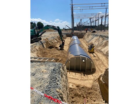 Löschwasserbehälter 50.000 l Hawle Kunststoff – DIN 14230, SLW 60