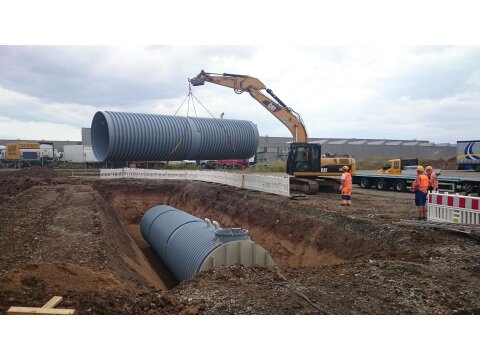 Löschwasserbehälter 75.000 l Hawle –...