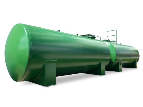 Stahltank doppelwandig oberirdisch 30.000 Liter