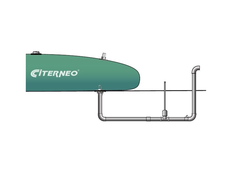Zusätzliche Löschwassersaugstelle frostfrei unterirdisch nach DIN 14244 – Zubehör für Löschwasserkissen