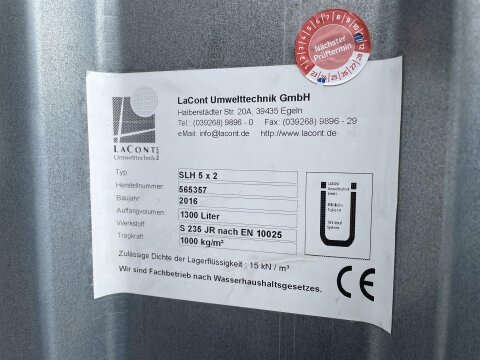 SafetyTainer Gefahrstoffcontainer verzinkt gebraucht...