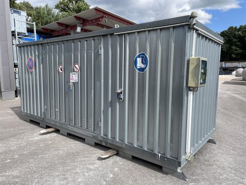 SafetyTainer Gefahrstoffcontainer verzinkt gebraucht – 5075 × 2075 × 2375 mm