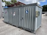 SafetyTainer Gefahrstoffcontainer verzinkt gebraucht – 5075 × 2075 × 2375 mm