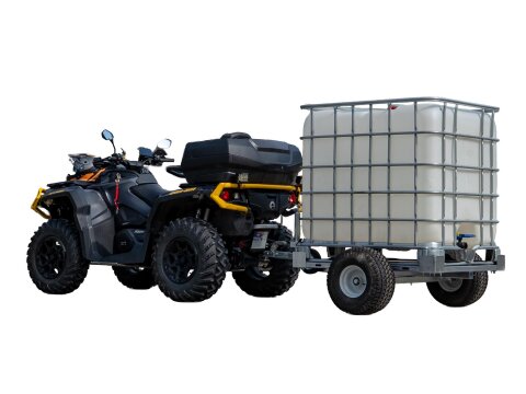 Weidetränke-Anhänger für 1000 l IBC – Mobile Tränkelösung