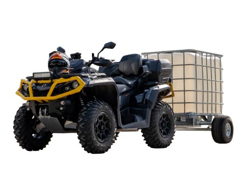 Weidetränke-Anhänger für 1000 l IBC – Mobile Tränkelösung