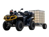 Weidetränke-Anhänger für 1000 l IBC – Mobile Tränkelösung