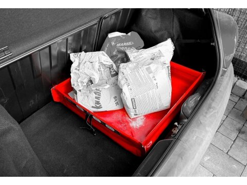 Faltbare Auffangwanne FASTER 20 - 292 Liter, Roll-Faltstruktur für schnelles Auffangen und Lagerung