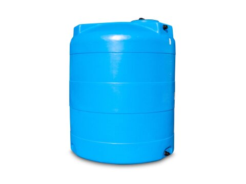 Wassertank 1.500 Liter PE oberirdisch stehend