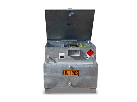 Mobile Tankstelle Diesel 450 Liter verzinkt 230V