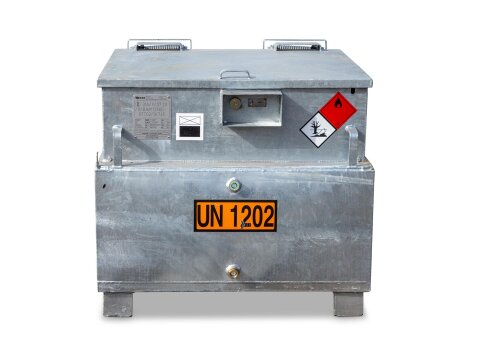 Mobile Tankstelle Diesel 450 Liter verzinkt 230V