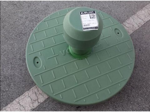 Aquastay Domabdeckung mit Luftventil – Domschacht...