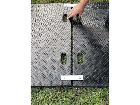 Überfahrplatten Kunststoff 20 t – Schwer belastbare Baustellen-Platten