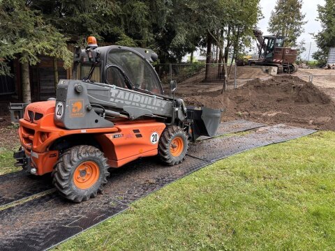 Überfahrplatten Kunststoff 20 t – Schwer belastbare Baustellen-Platten