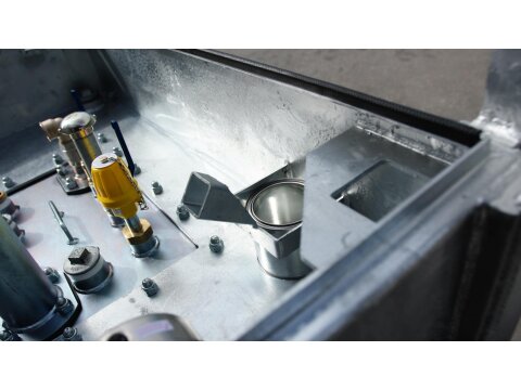 Mobile Tankstelle Diesel 3.000 Liter doppelwandig verzinkt