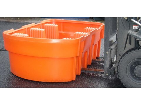 Auffangwanne für 1.000 Liter IBC-Tank – WHG-konform & gesetzeskonform