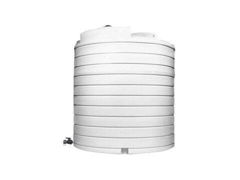 Wassertank 7.500 Liter PE oberirdisch stehend