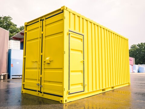 Mobile Benzintankstelle 15.000 Liter im Container