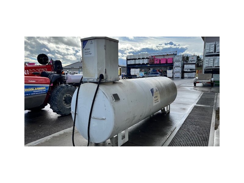 Mobile Tankstelle Diesel 430 Liter 12V Dieselpumpe einwandig Polyethylen - die günstige Lösung